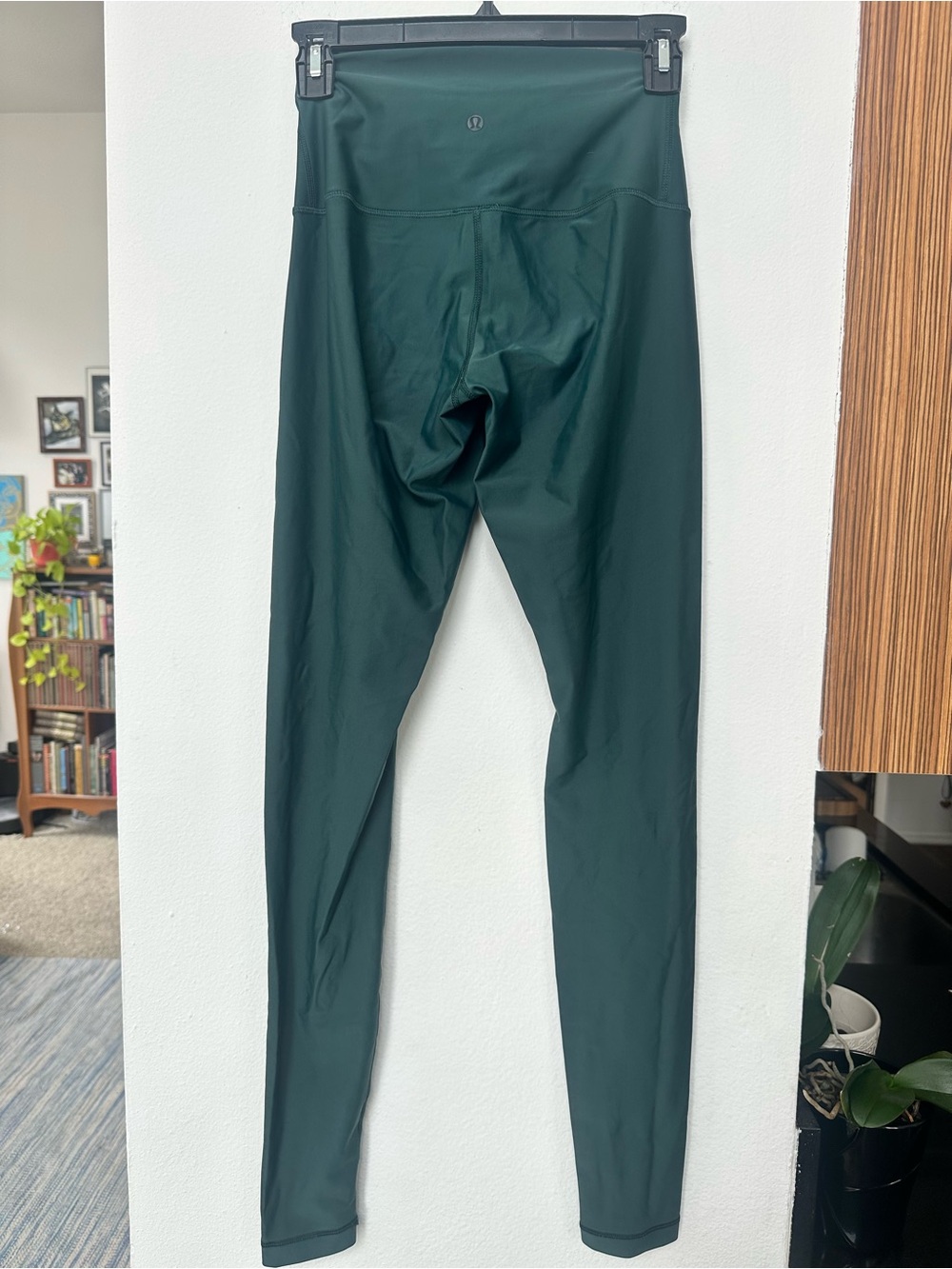 lululemon athletica Dark Green High-Waist Leggings
